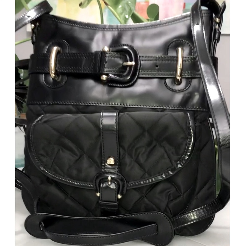 Burberry Quilted Nylon & Leather Crossbody